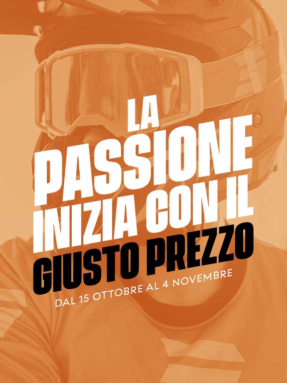 La passione inizia con il giusto prezzo