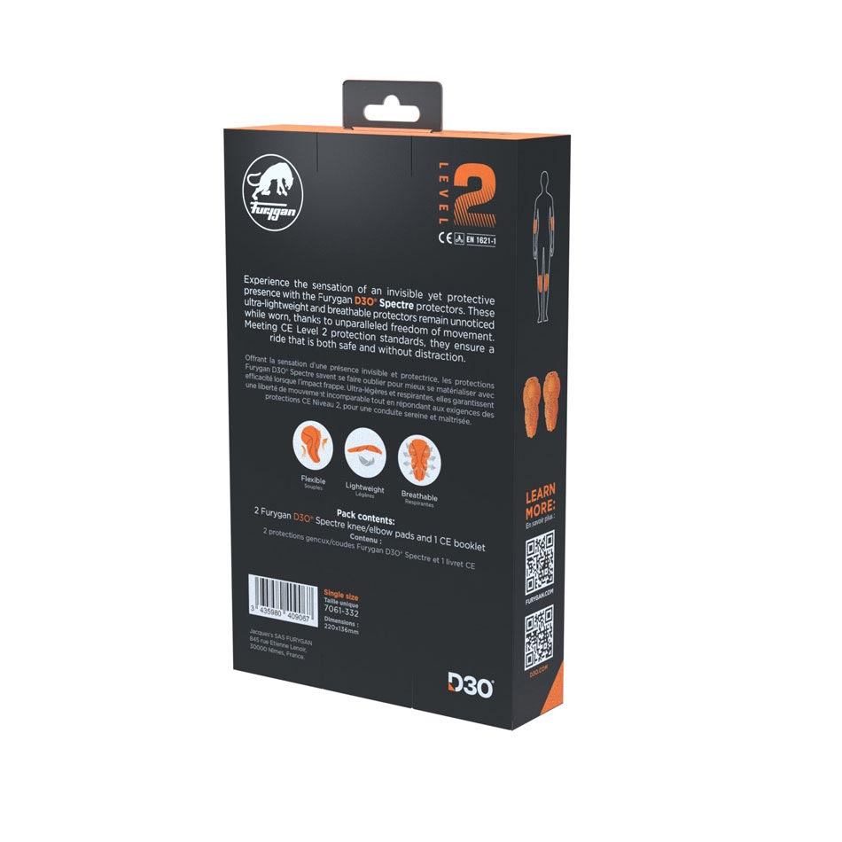 Protezioni per gomiti e ginocchia Spectre D3O® L2