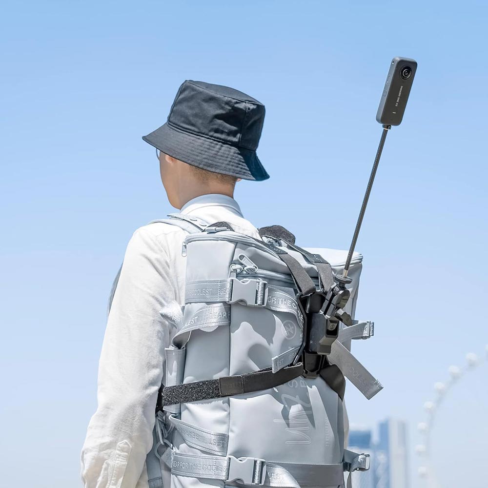 Supporto per lo zaino per la visuale in terza persona