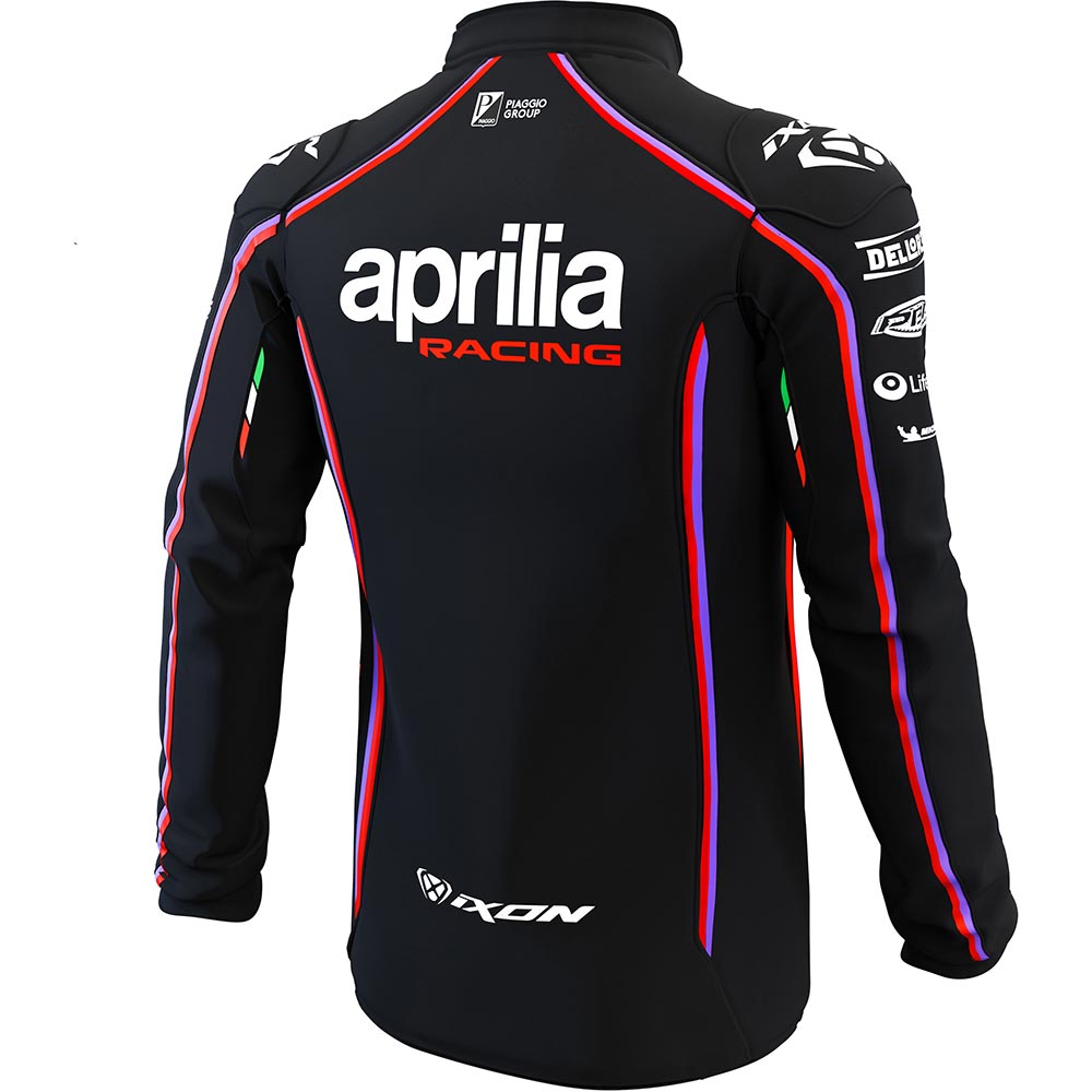 Giacca softshell 25 Aprilia con zip
