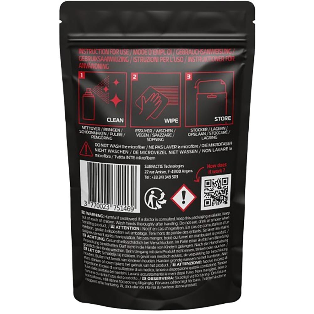 Salviette in microfibra VisioFog® antiappannamento