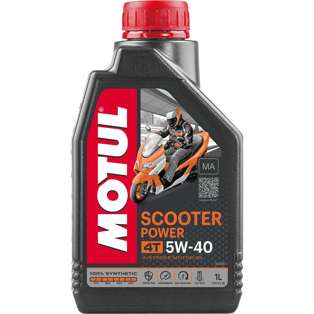 Olio 4T Scooter Power 5W40 1L