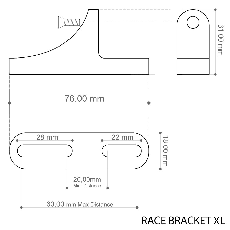 Adattatori per specchi N-ADATT-XR