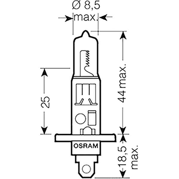 Lampadina H1 Night Breaker