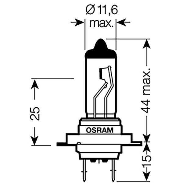 OP64210-01B Lampadina H7