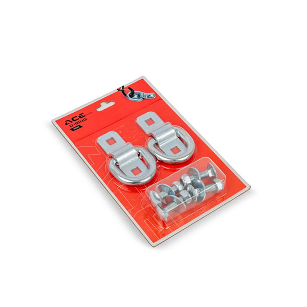 D-Ring Heavy-Duty Duo - 2 anelli di attacco rinforzati