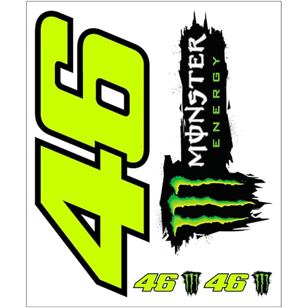 Adesivi Big Dual Monster 46