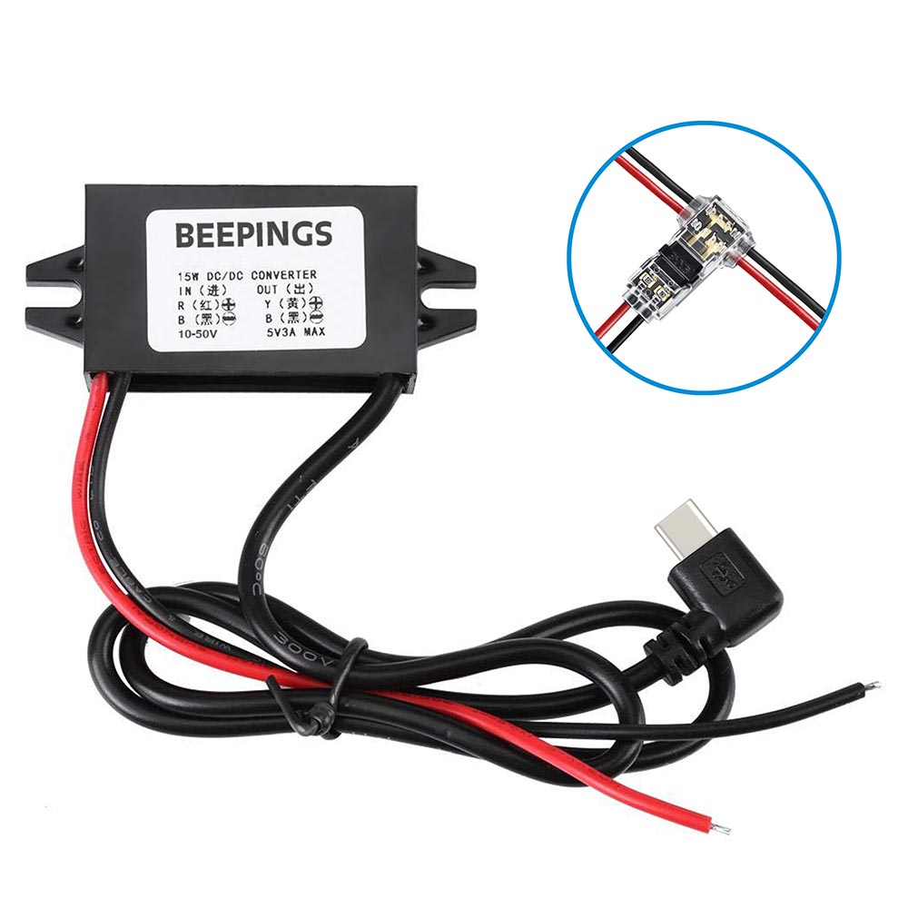 Convertitore da 10-50 V a USB-C 5 V