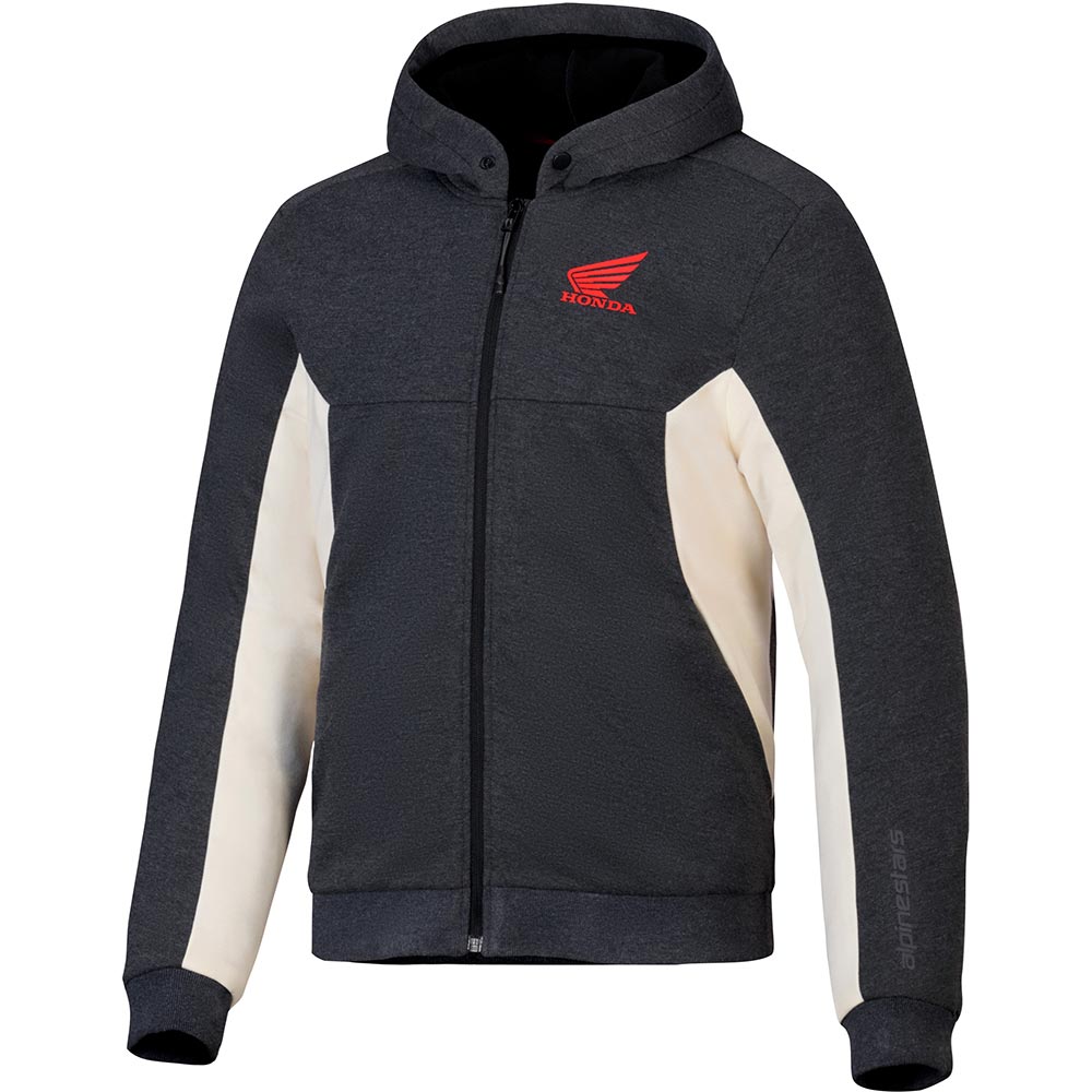 Felpa Chrome V3 Sport Honda con cappuccio e zip
