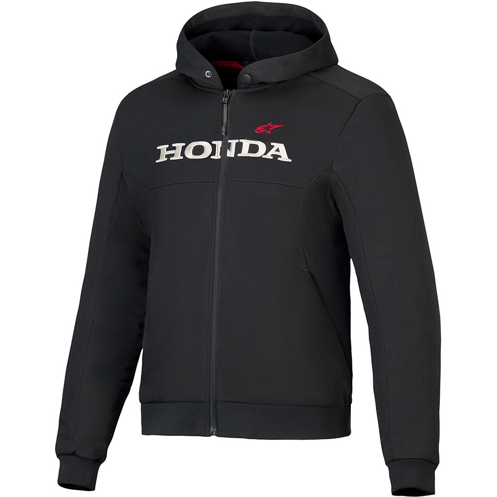 Felpa Chrome V3 Sport Honda con cappuccio e zip