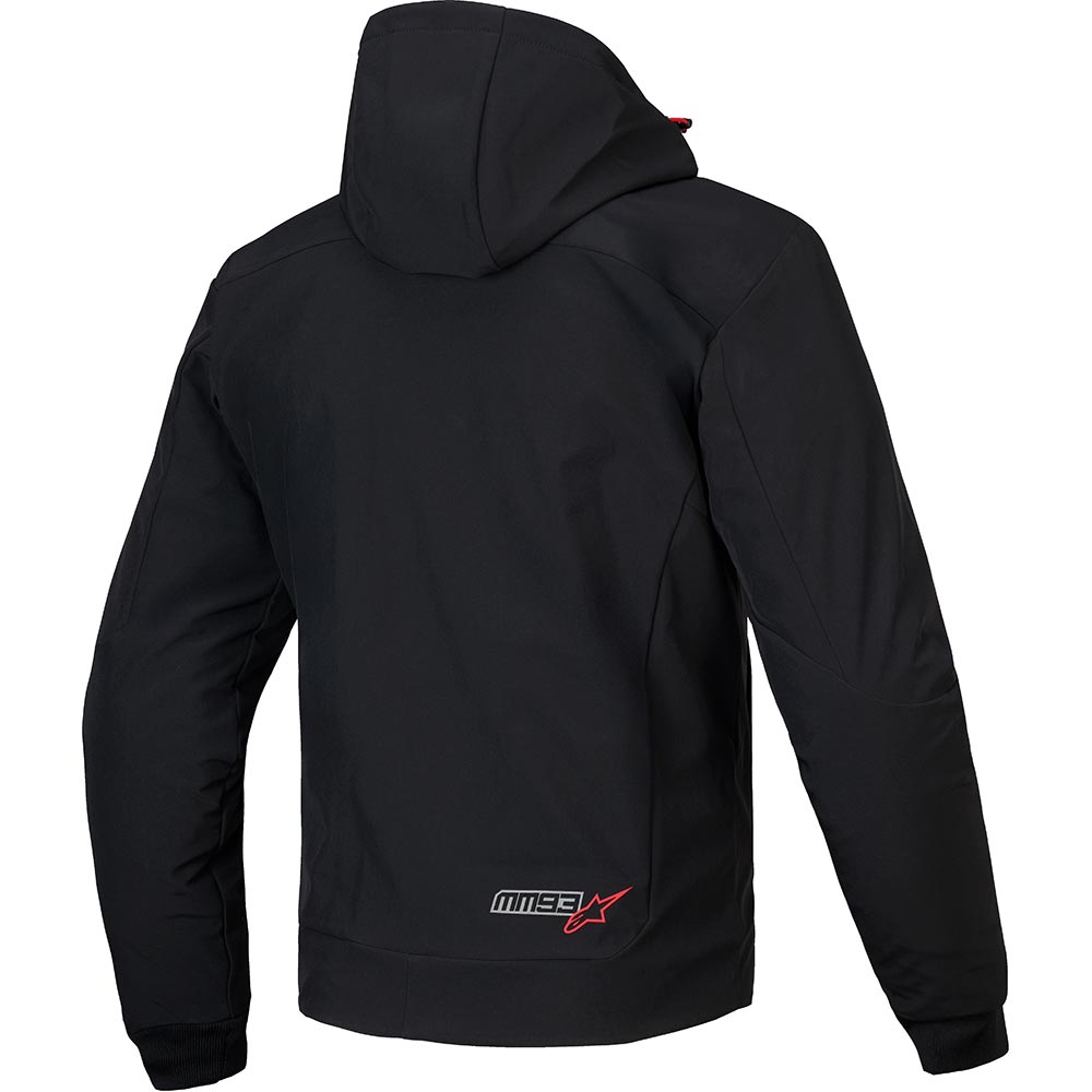 Felpa con cappuccio con zip Radium Tech MM93