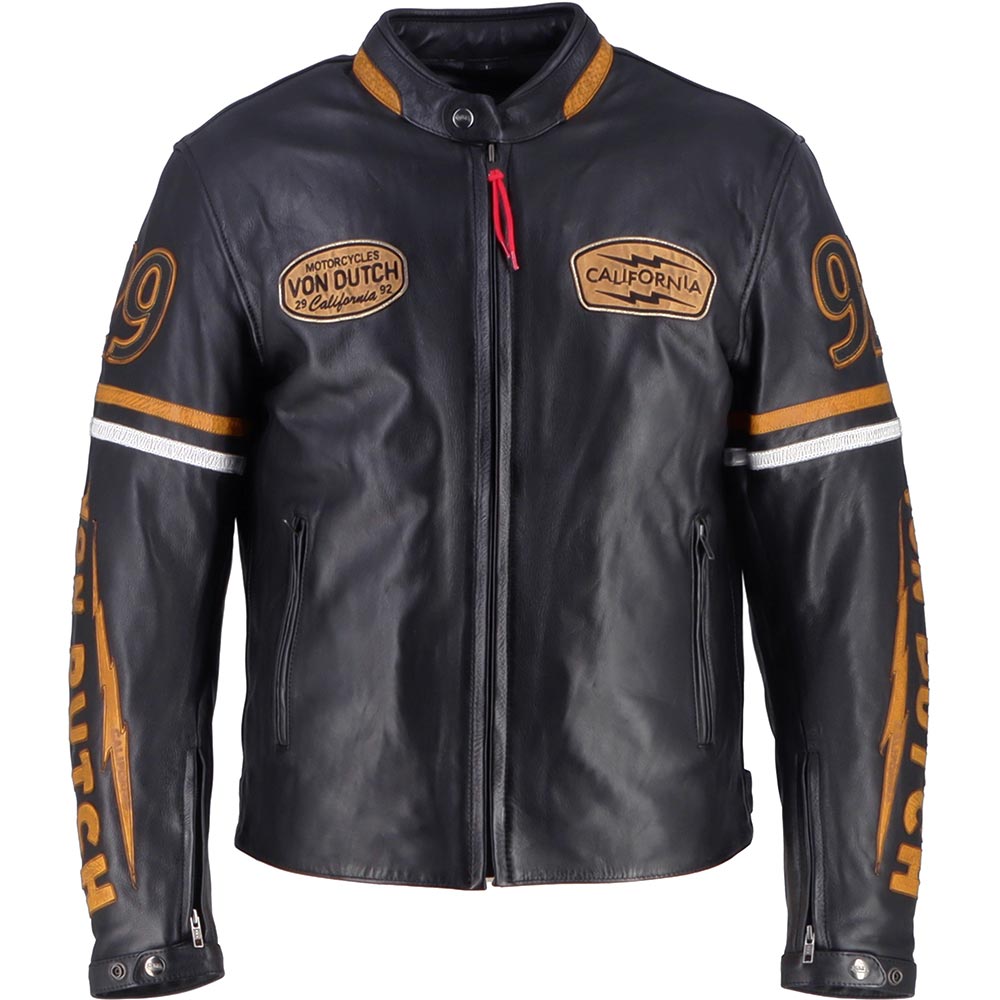 Von dutch - Giacca da uomo California - pelle