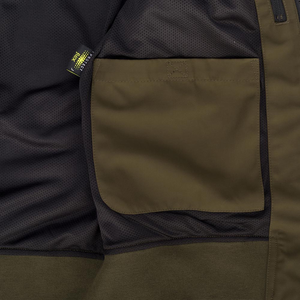 Giacca in velluto con spacco