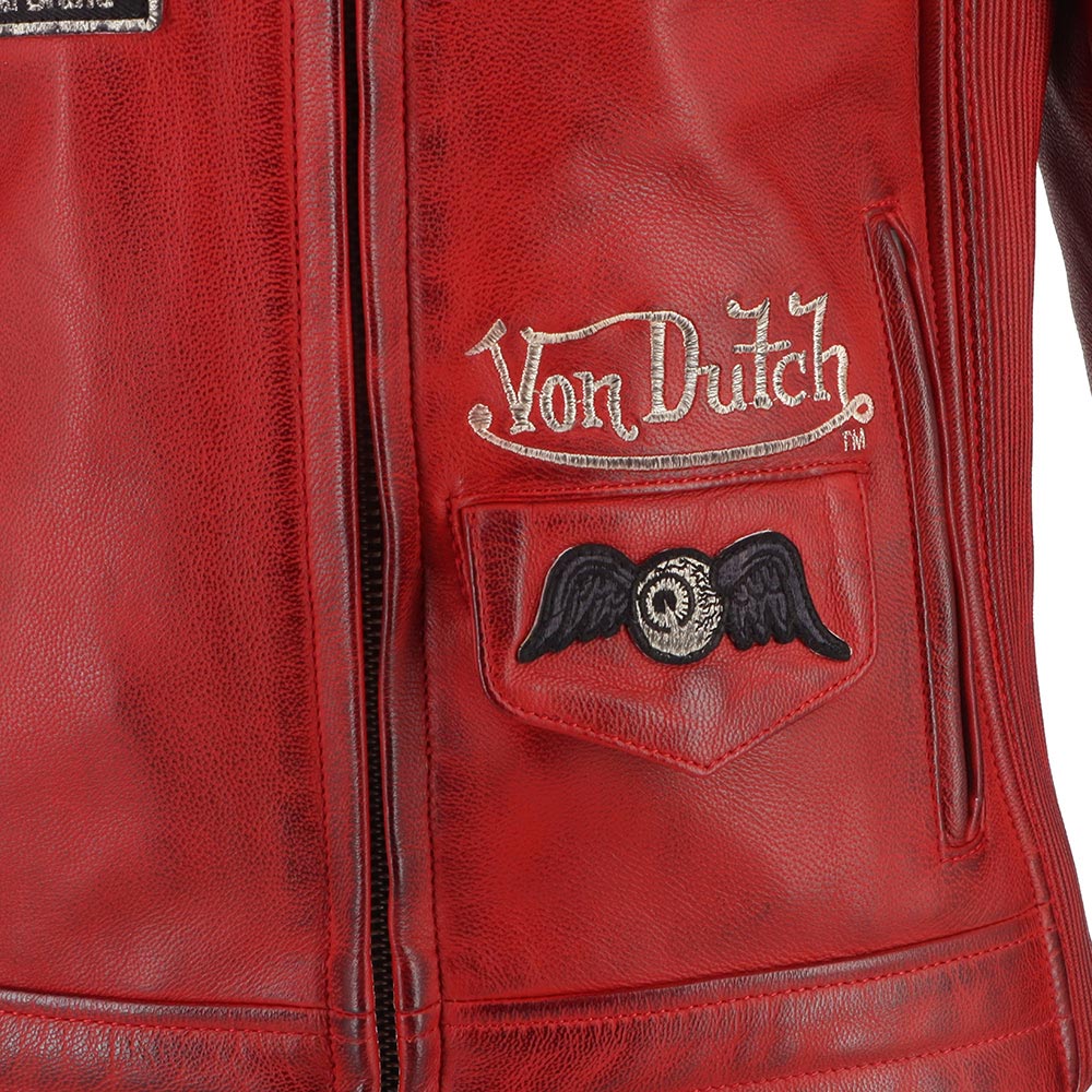 Von dutch - Graziosa giacca da donna in pelle