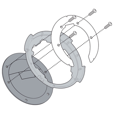 Tanklock Fantic Caballero Scrambler 125-250-500 (18-20) - BF43