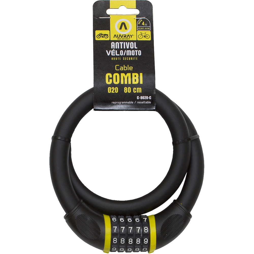 Cavo antifurto combinato