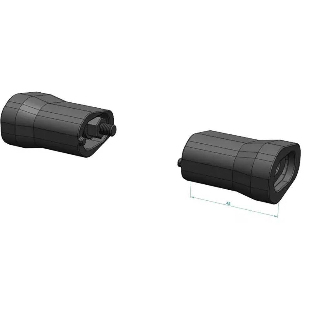 Adattatori da 45 mm per indicatori originali Honda