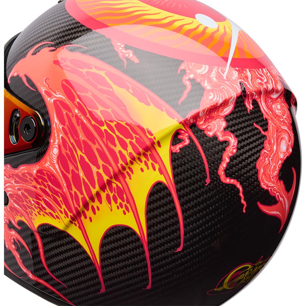 Casco Eliminator Carbon - Mad Society Grime