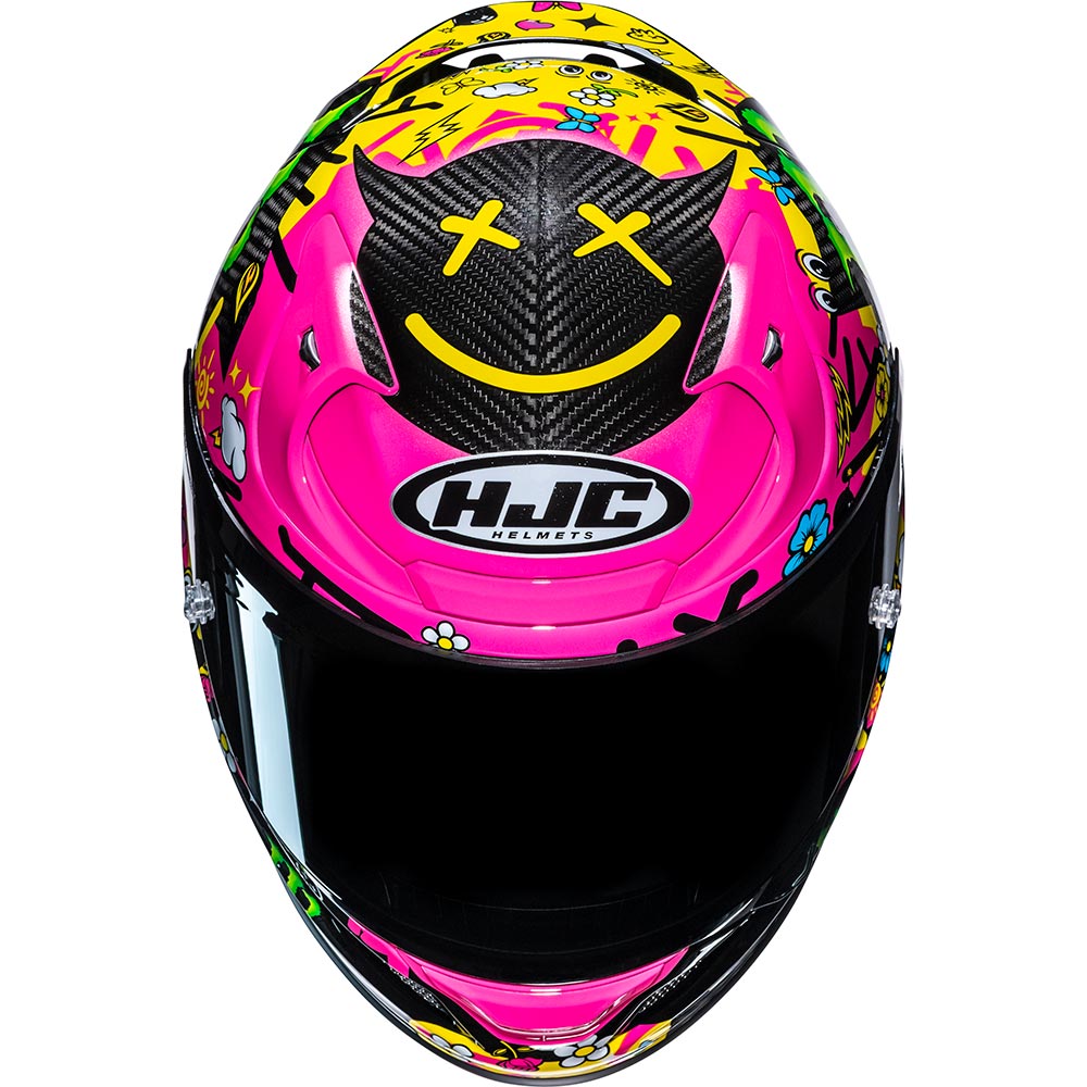 Casco RPHA 12 Carbon Quartararo Le Mans 4