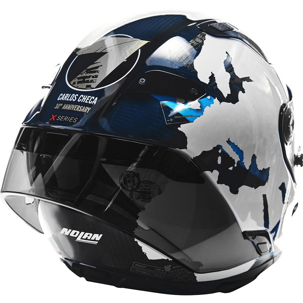 X-804 RS Ultra Carbon Replica Casco C. Checa