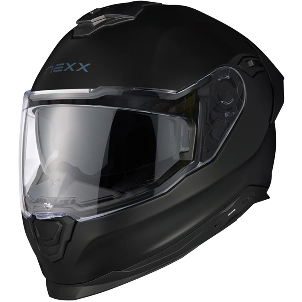 Y.100R Casco nero integrale