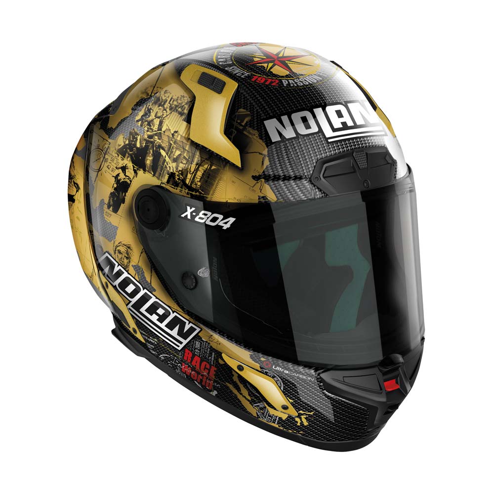 X-804 RS Ultra Carbon Replica Casco C. Checa