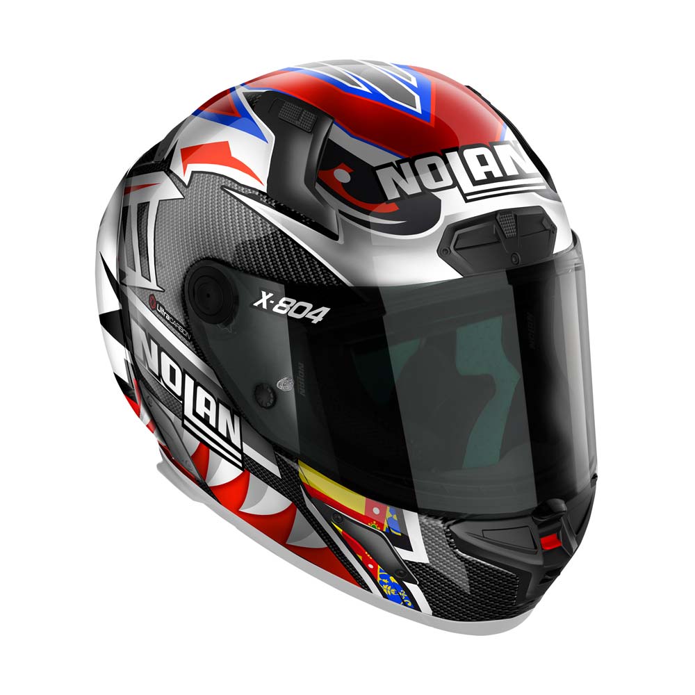 X-804 RS Ultra Carbon Replica Casco I. Lecuona