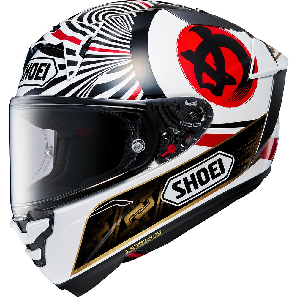Casco Motegi X-SPR Pro di Marc Marquez