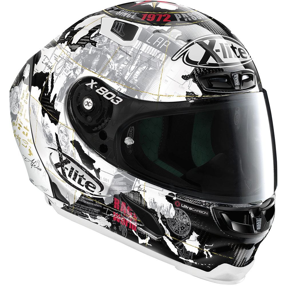 Casco Carlos Checa X-803 RS Ultra Carbon Replica