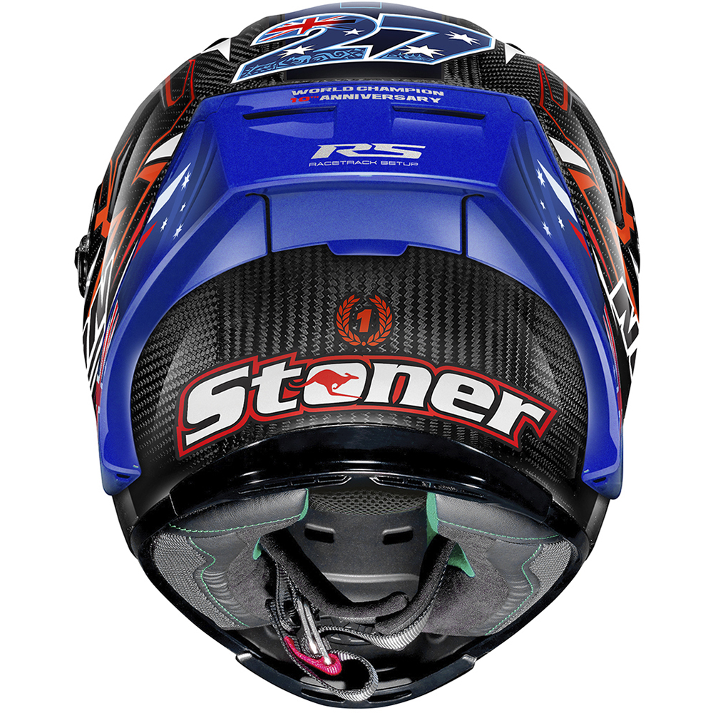 X-803 RS Ultra Carbon Replica Casco per il 10° anniversario di Casey Stoner