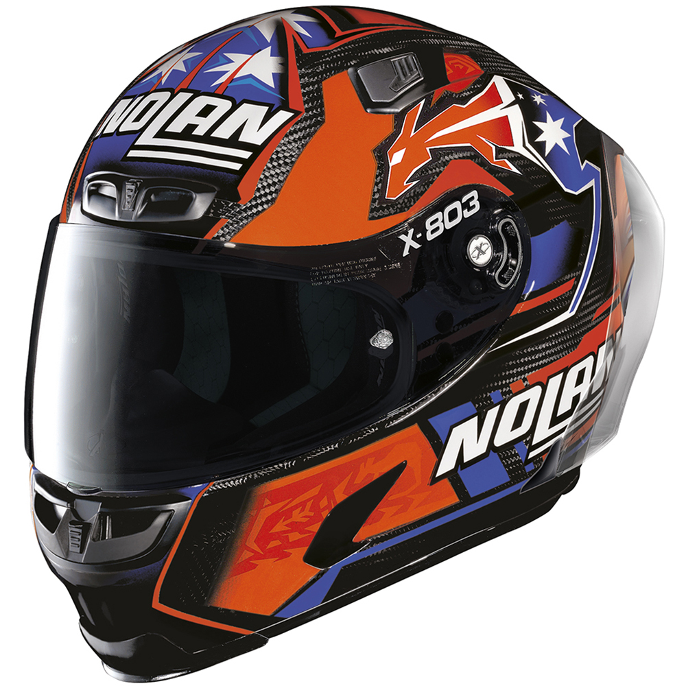 X-803 RS Ultra Carbon Replica Casco Casey Stoner