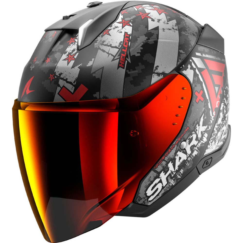 Casco Skwal i3 Jet Hellcat