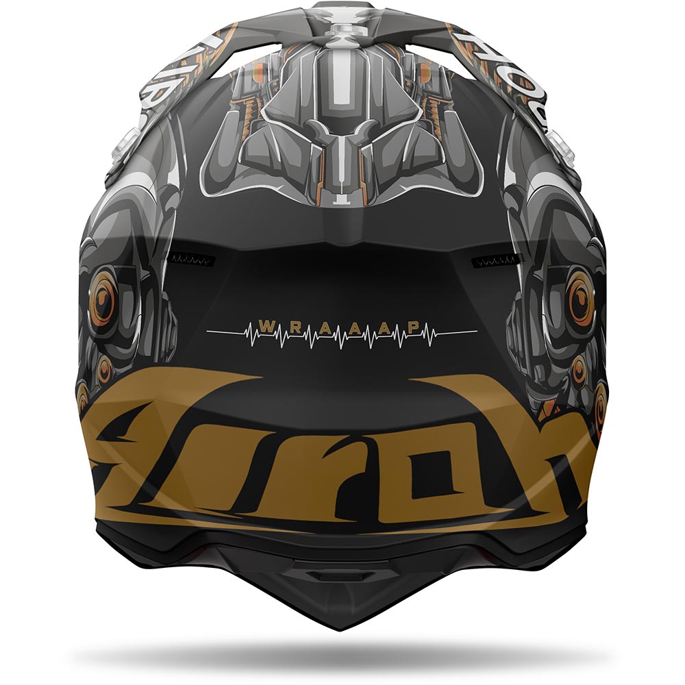 Casco Wraaap Cyborg