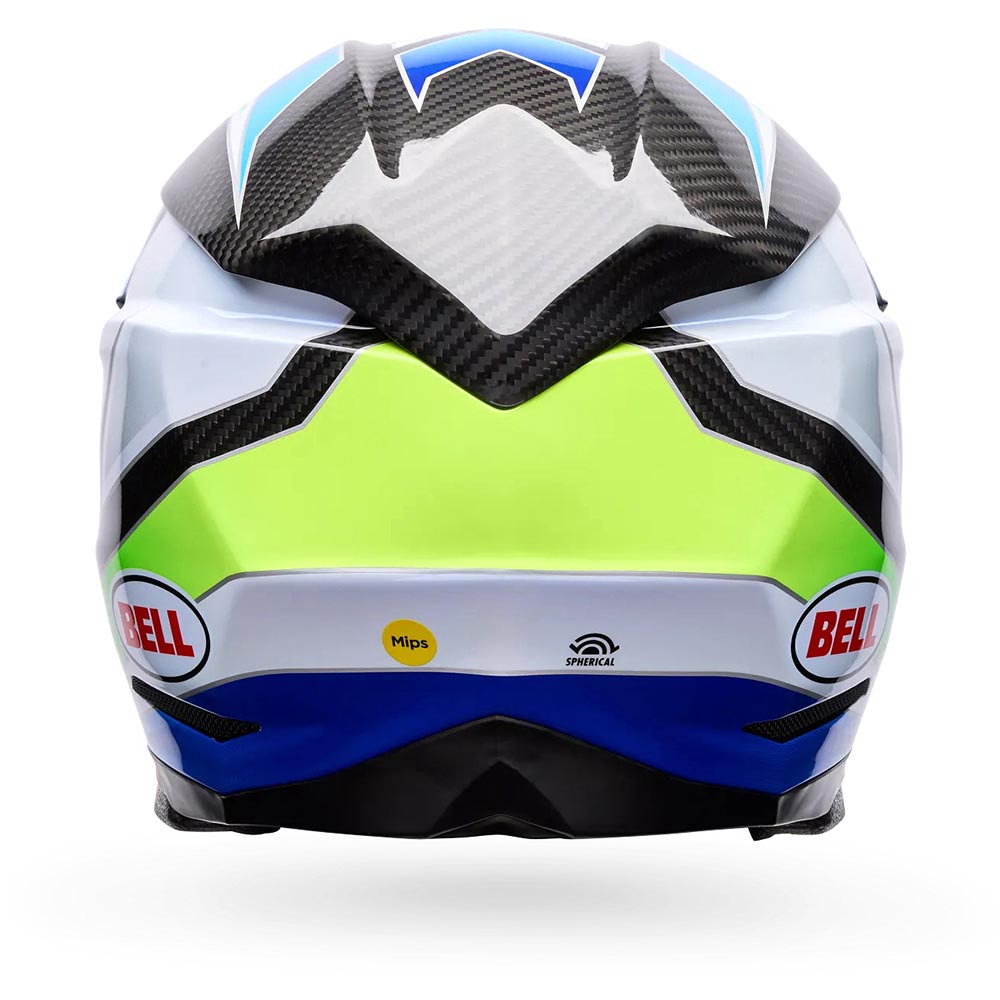Casco moto a griglia sferica