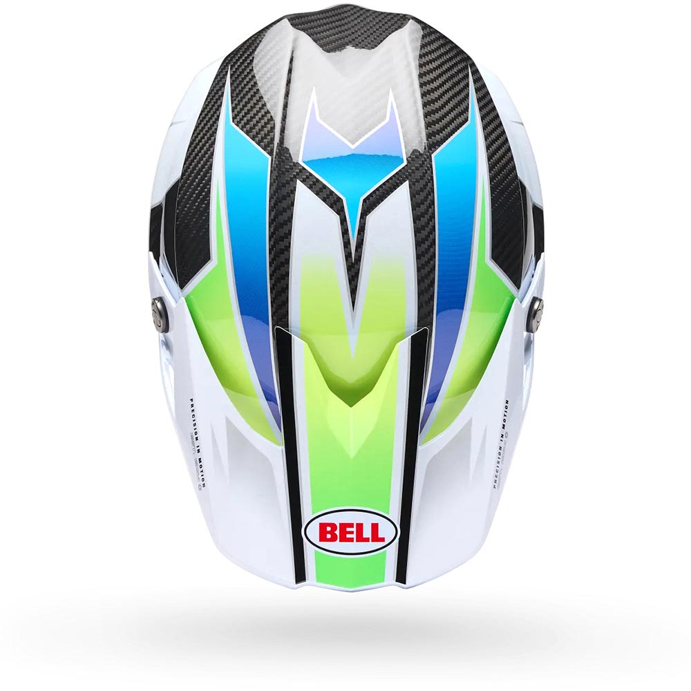 Casco moto a griglia sferica