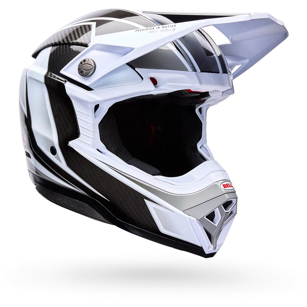 Casco moto a griglia sferica