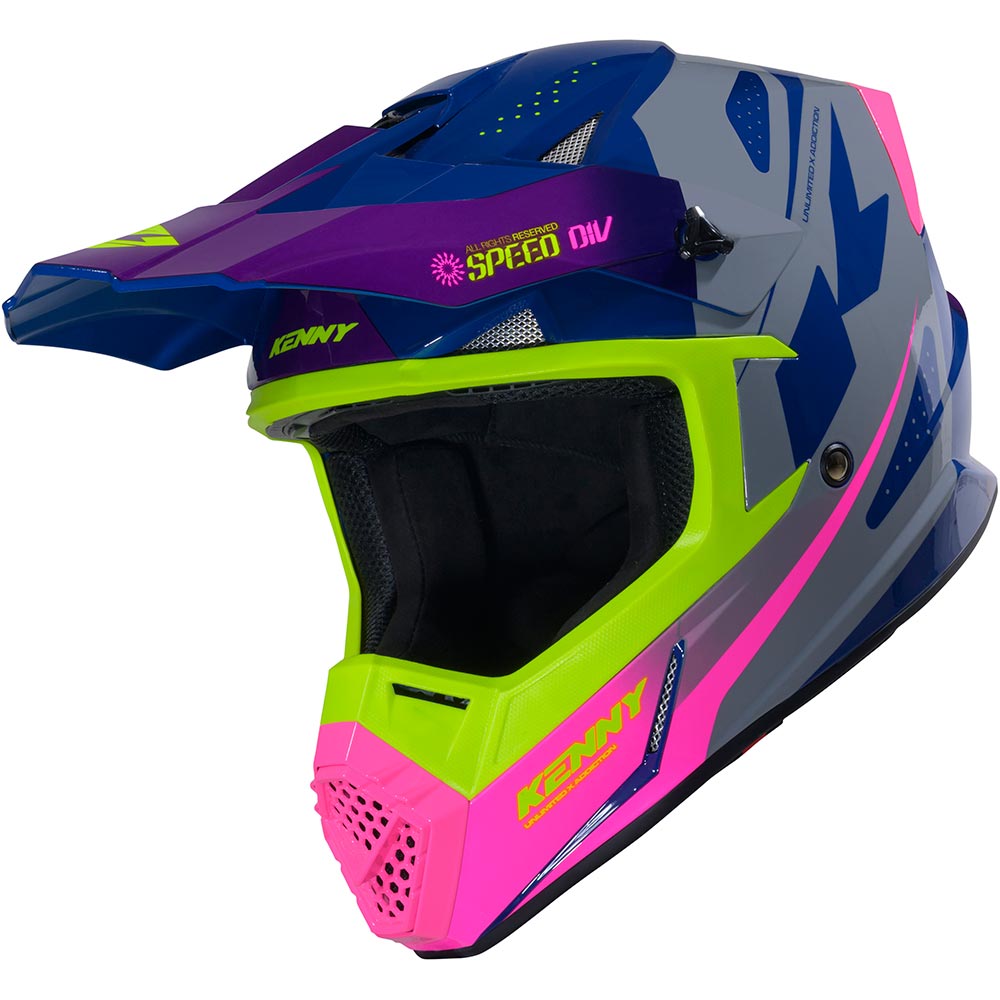 Casco Track Kid Graphic Speed per bambini