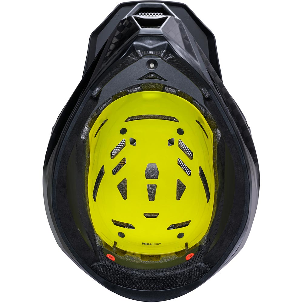 Casco in titanio e carbonio