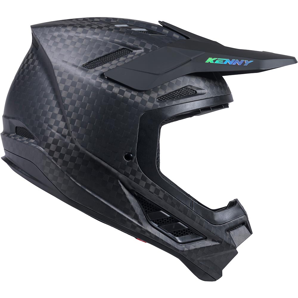 Casco in titanio e carbonio