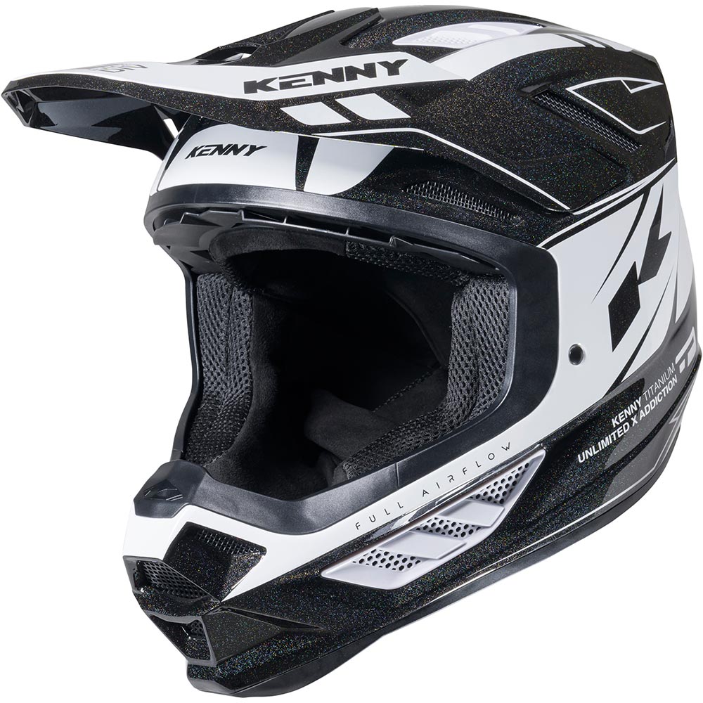 Casco grafico in titanio