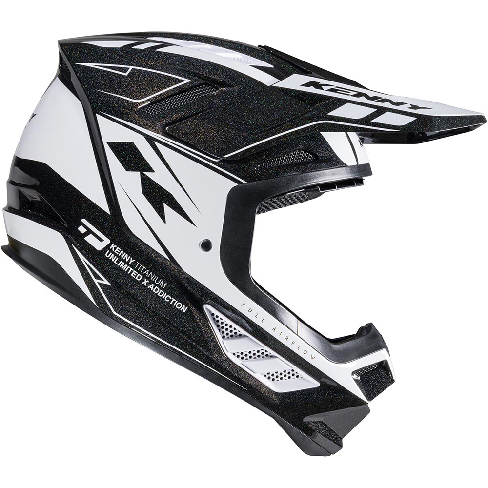 Casco grafico in titanio