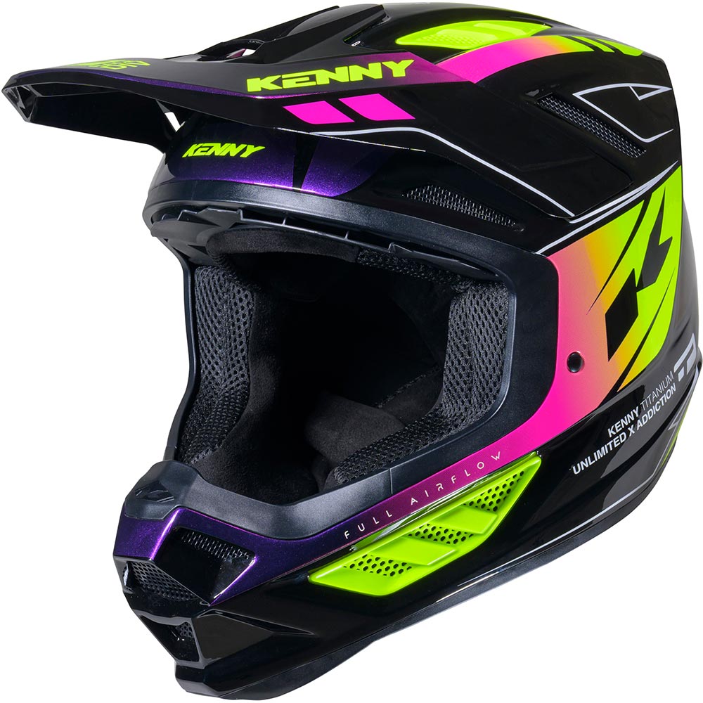 Casco grafico in titanio
