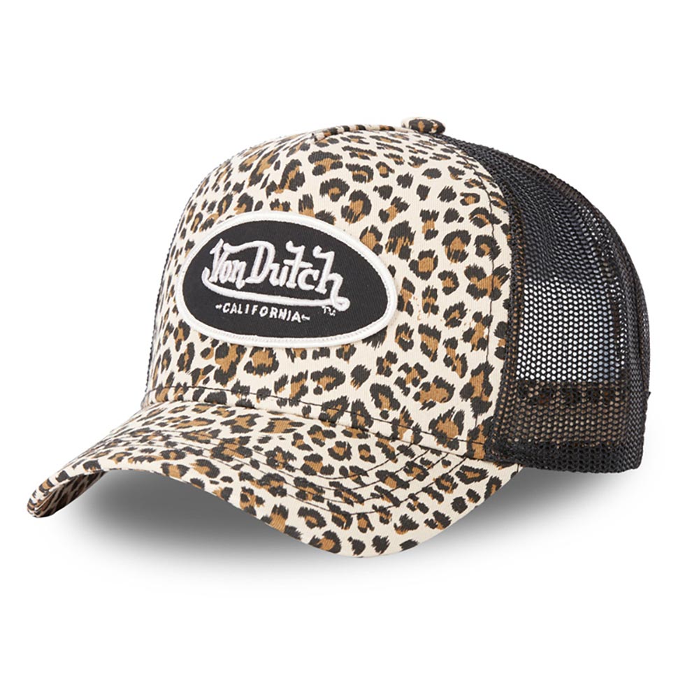 Cappello da donna leopardato