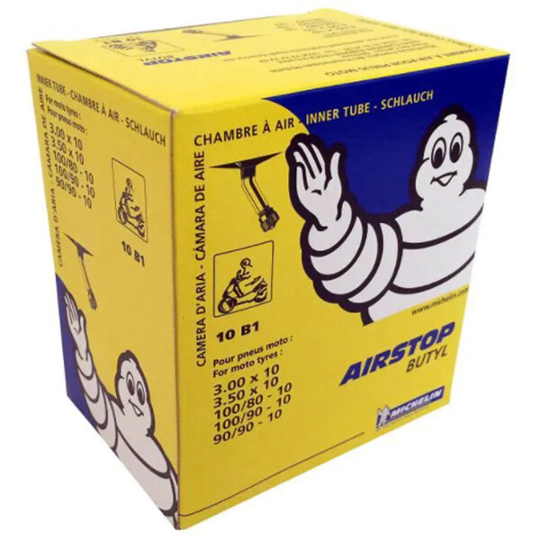 Camera D'Aria Michelin Per Vespa - 3.00-10, 3.50-10, 100-90-10, Con Valvola Ad Angolo, Ricambio Originale - Foto 10