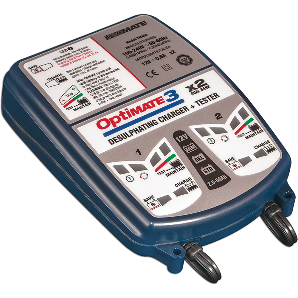 Caricabatterie Optimate 3 TM450
