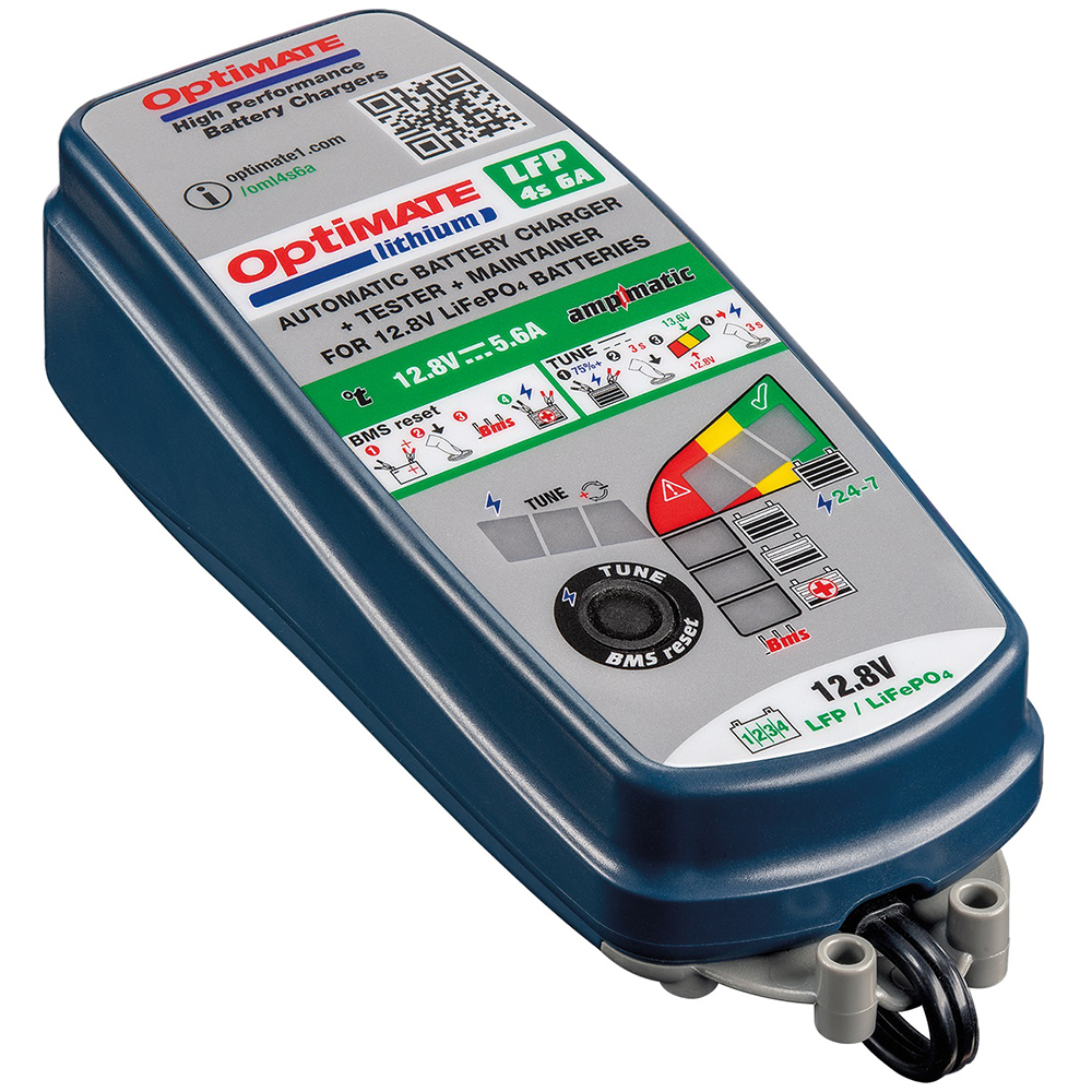 Caricabatterie per moto Optimate Lithium 4s - TM390