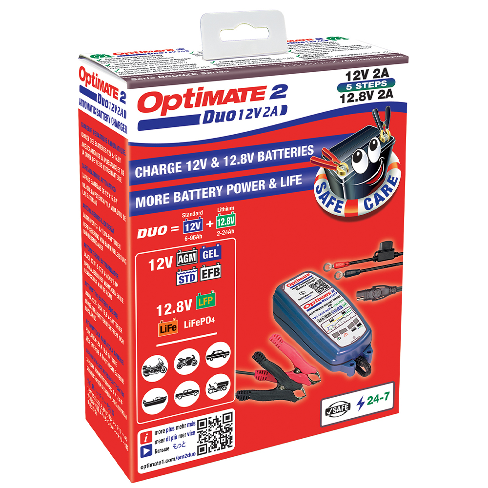 Caricabatterie Optimate 2 TM550