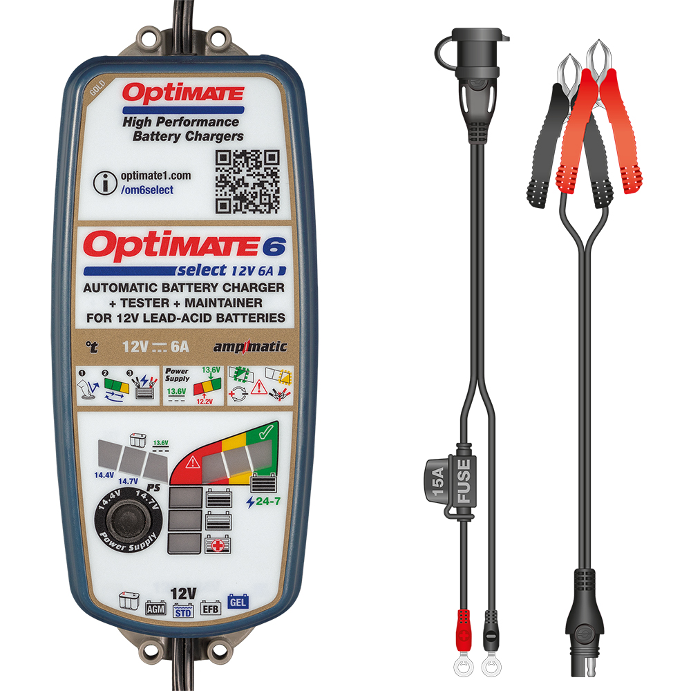 Caricabatterie Optimate 6 Select TM370