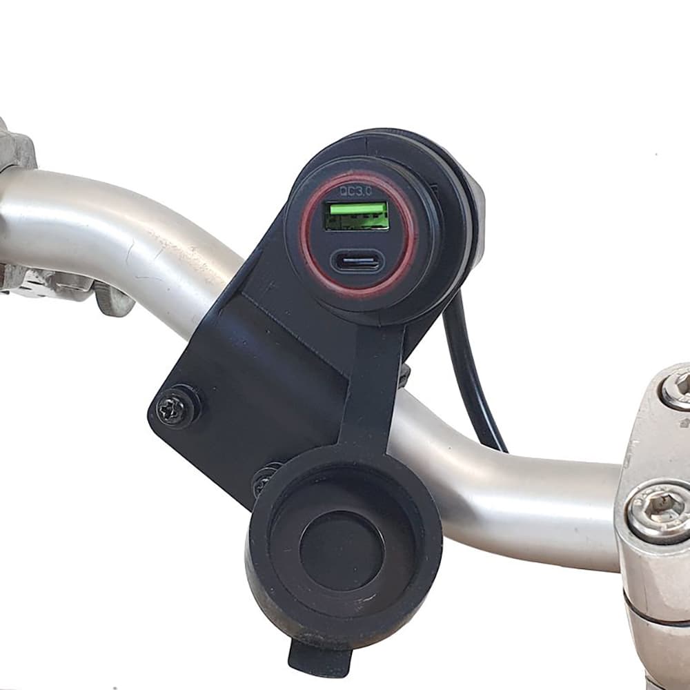 Caricatore doppio USB/USB-C
