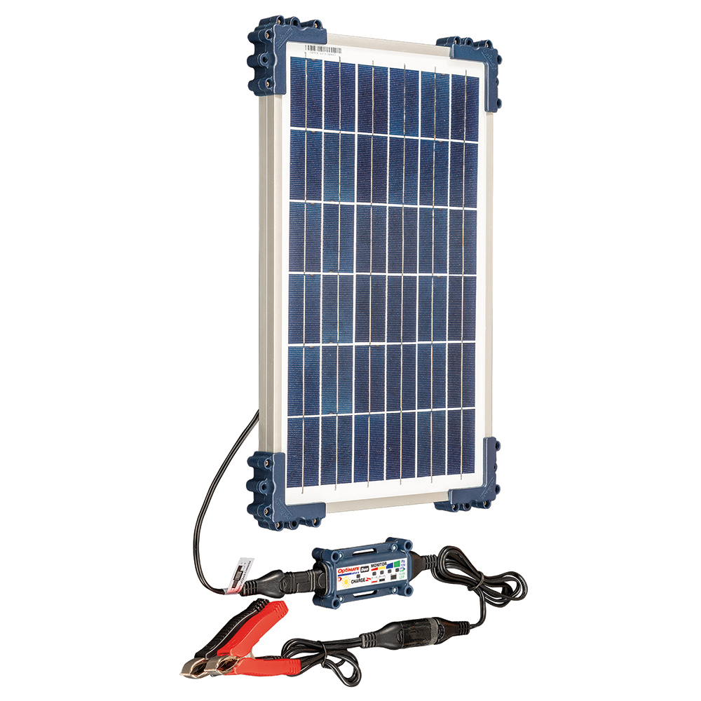 Caricabatterie Optimate Solar Duo TM522D1 con pannello da 10W
